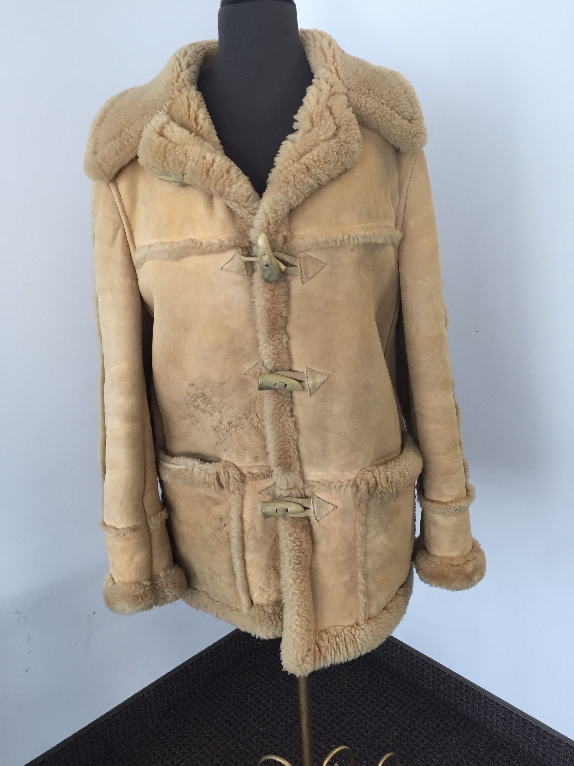 Vintage hotsell sheepskin coat