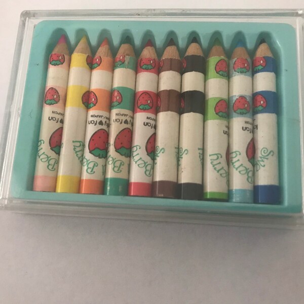 Mini Colored Pencils Etsy
