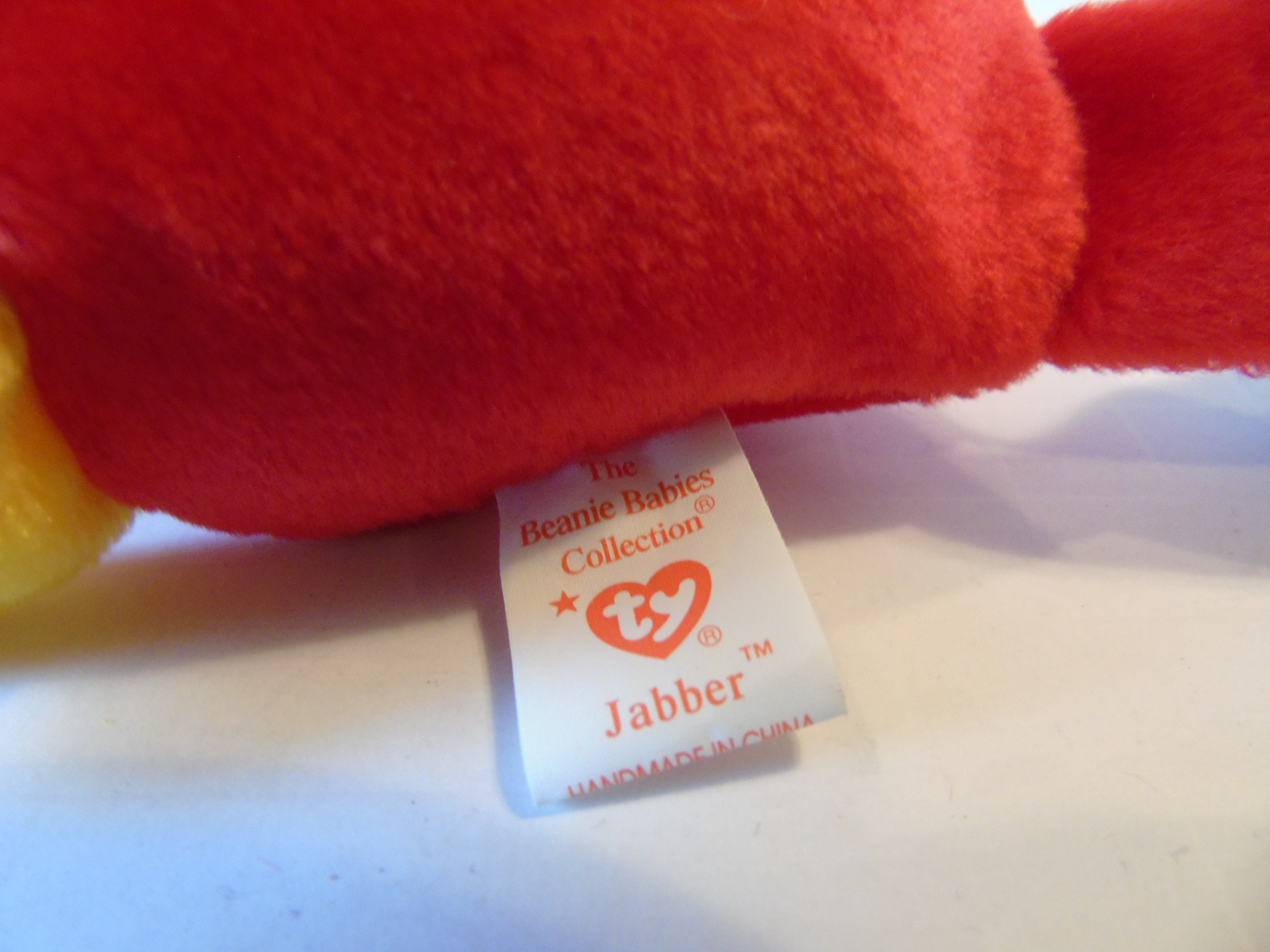 Ty Beanie Babies Jabber the Parrot Birth Date October 10 1997 Etsy