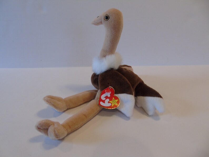 Ty Beanie Babies Stretch the Ostrich Birth Date September 21 Etsy