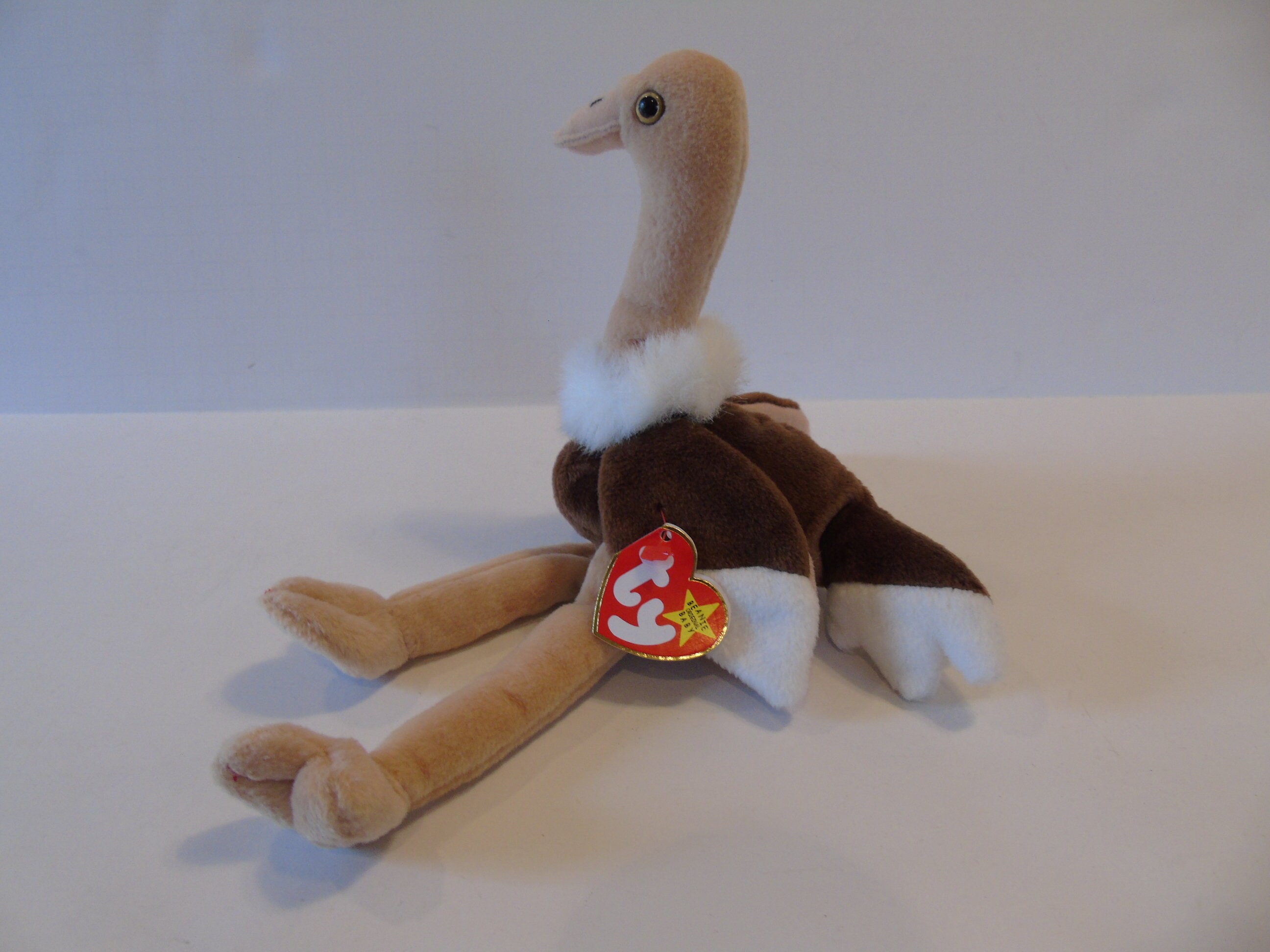 Stretchy the ostrich beanie baby value 2025