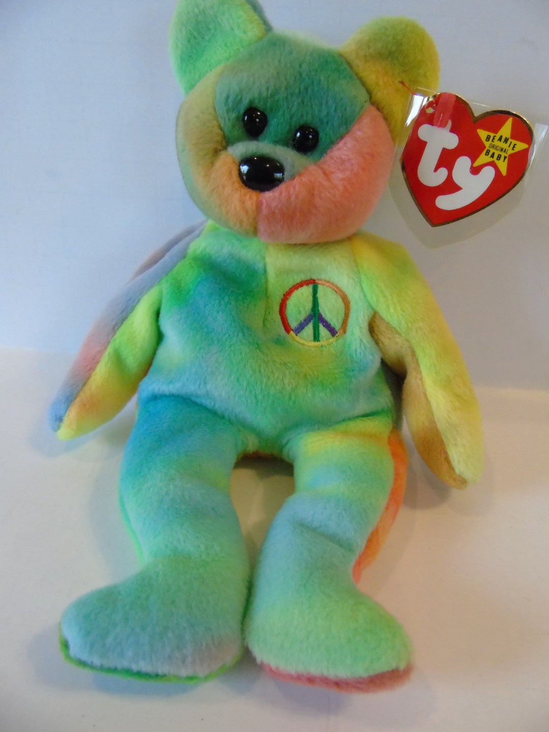 Peace beanie baby style on sale 4053