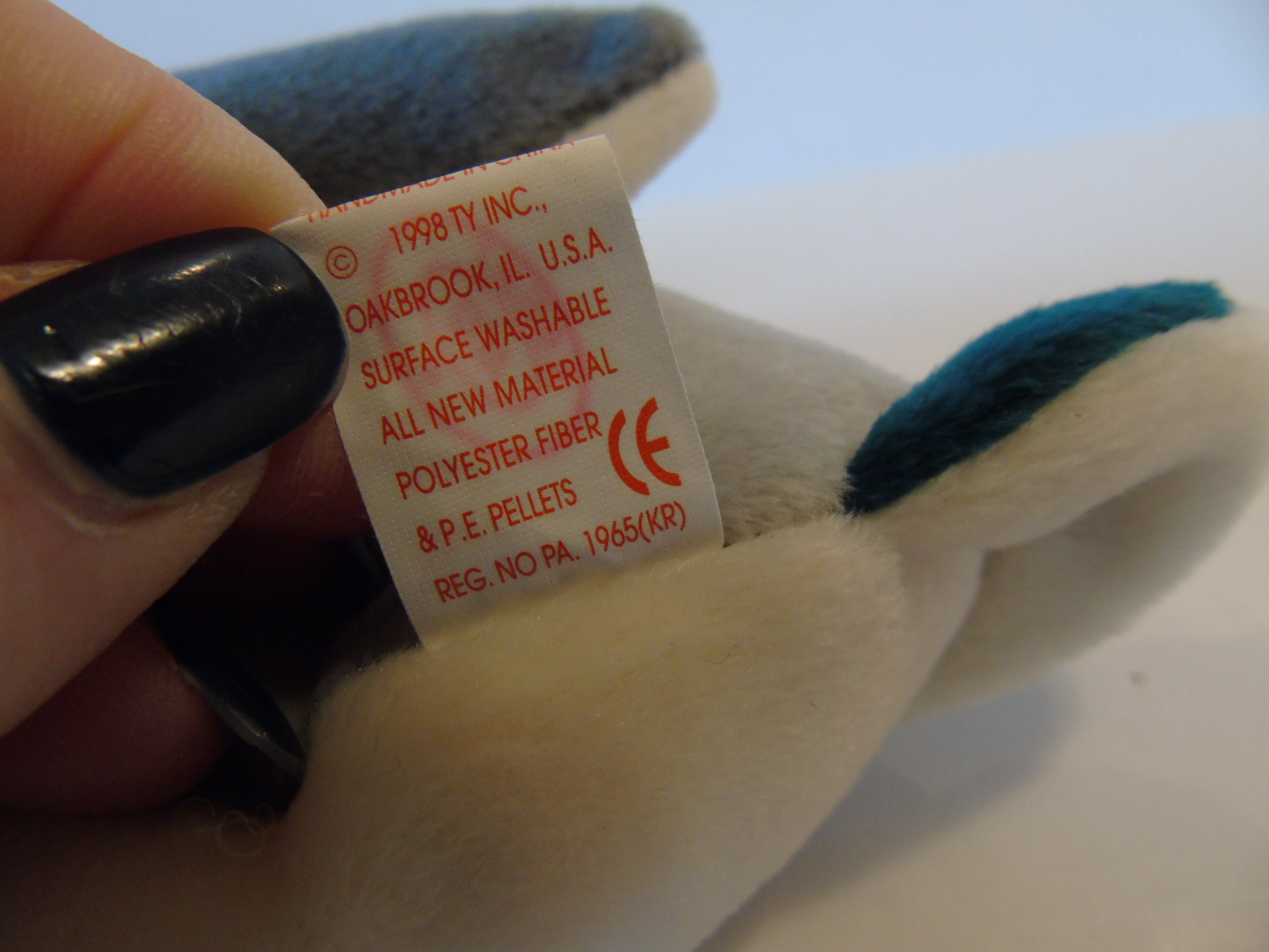 Ty Beanie Babies Jake the Duck Birth Date April 16 1997 No Etsy