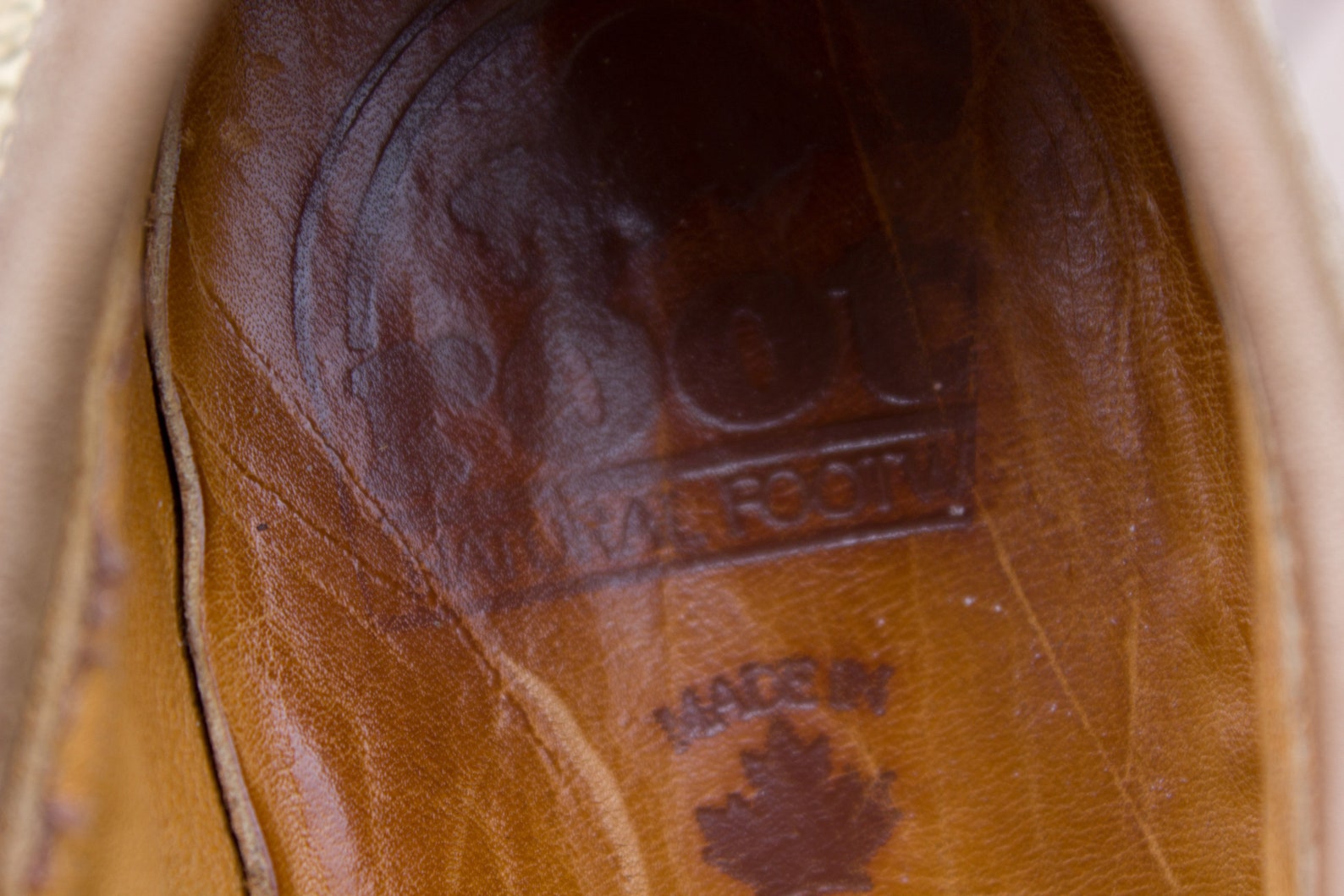 roots shoes 1970's
