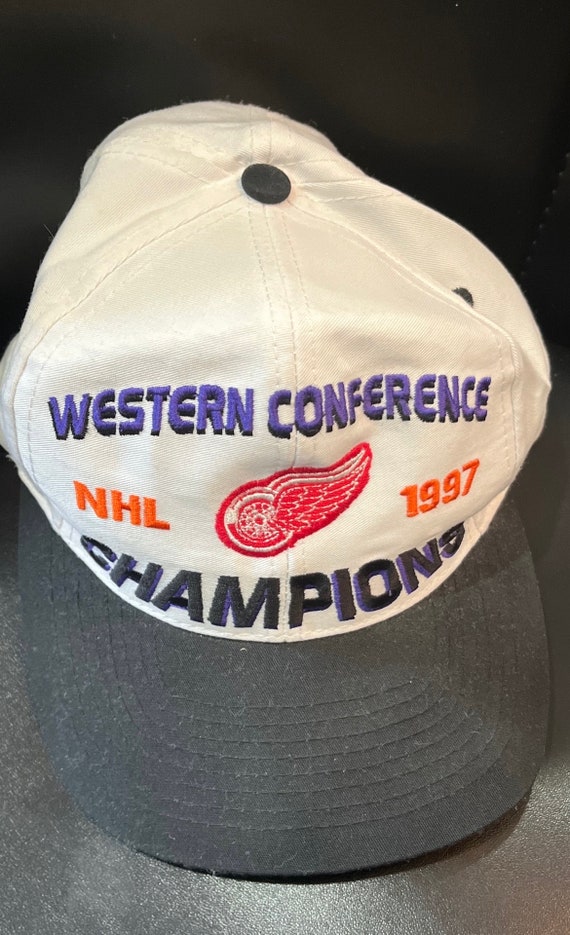 Vintage Western Conference Champions Detroit Red W