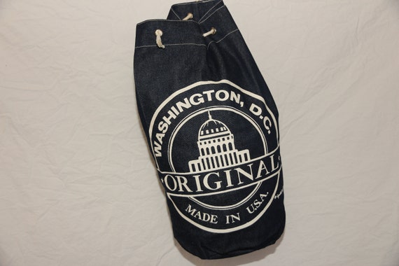 Vintage Washington D. C. Original Denim Shoulder … - image 2