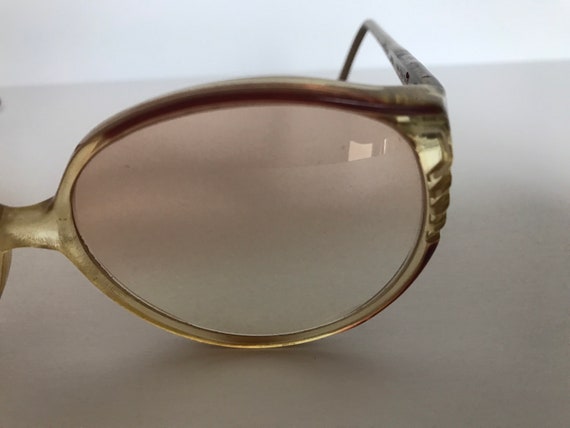 Vtg 1960’s Round Eyeglasses Design End Pieces Mod… - image 7