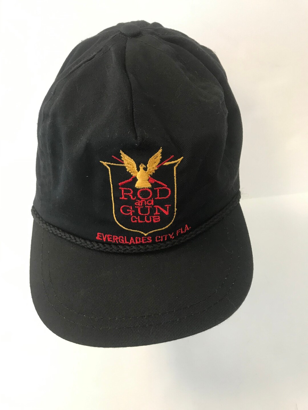 Vtg Rod and Gun Club Everglades City Florida Baseball Cap New Etsy