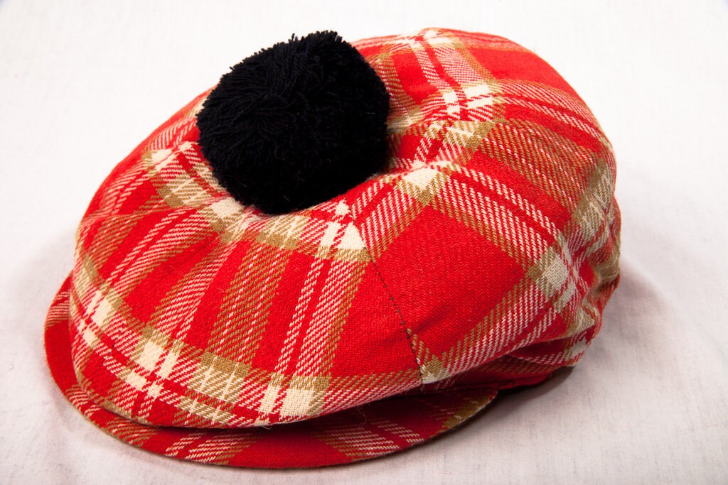 Vtg 1960's Hand Tailored Foxhunter Cap 