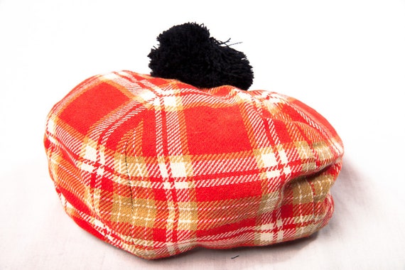 Vtg 1960's Hand Tailored Foxhunter Cap 