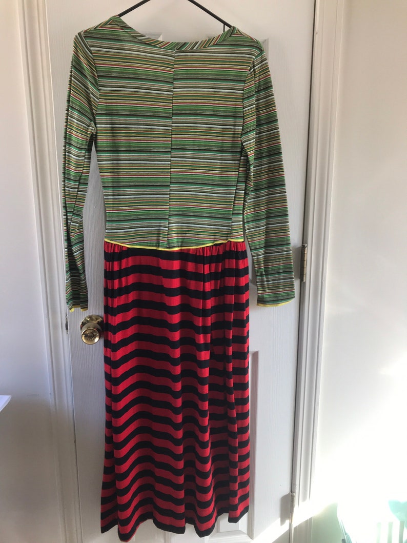 Vintage Betsey Johnson Alley Cat Maxi Dress Saks Fifth Avenue Etsy