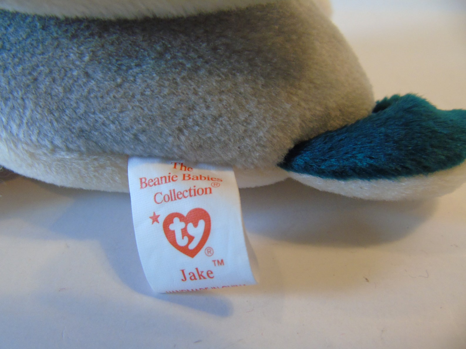 Ty Beanie Babies Jake the Duck Birth Date April 16 1997 No Etsy