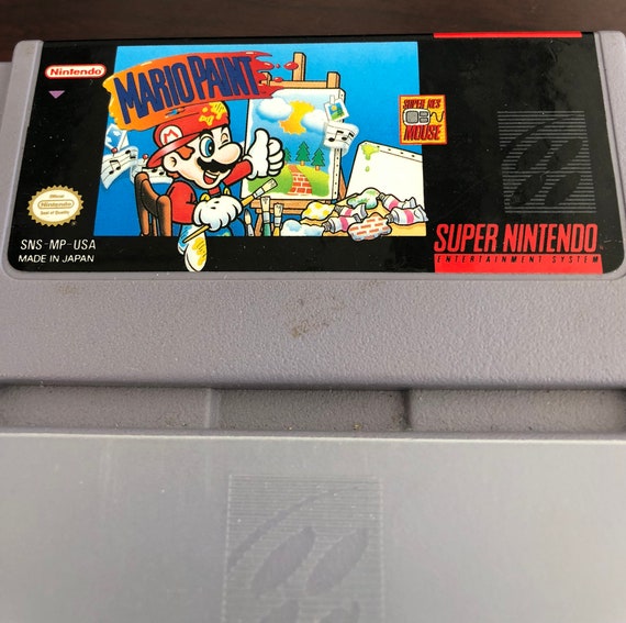 mario paint super nintendo