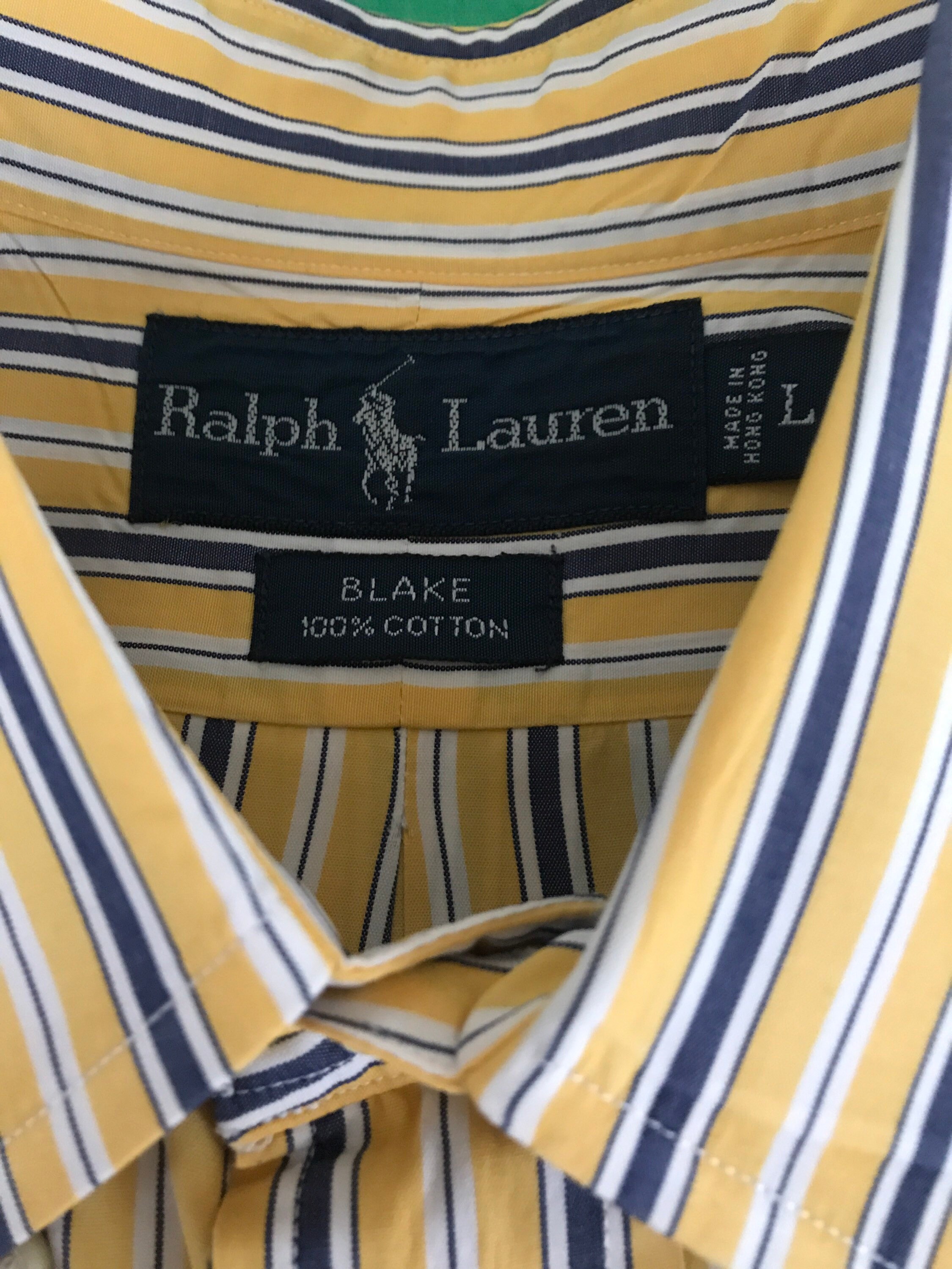 Vintage Ralph Lauren Polo Men's Long Sleeve Shirt - Etsy