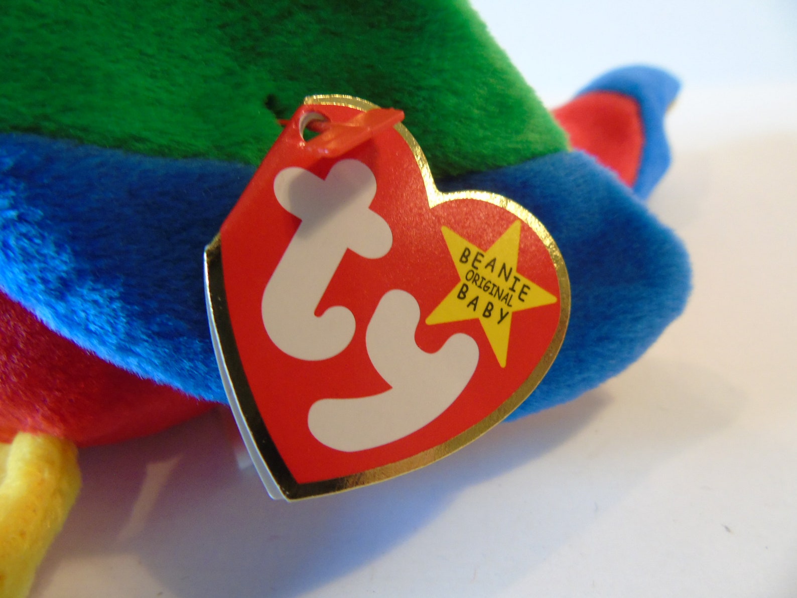 Ty Beanie Babies Jabber the Parrot Birth Date October 10 1997 Etsy