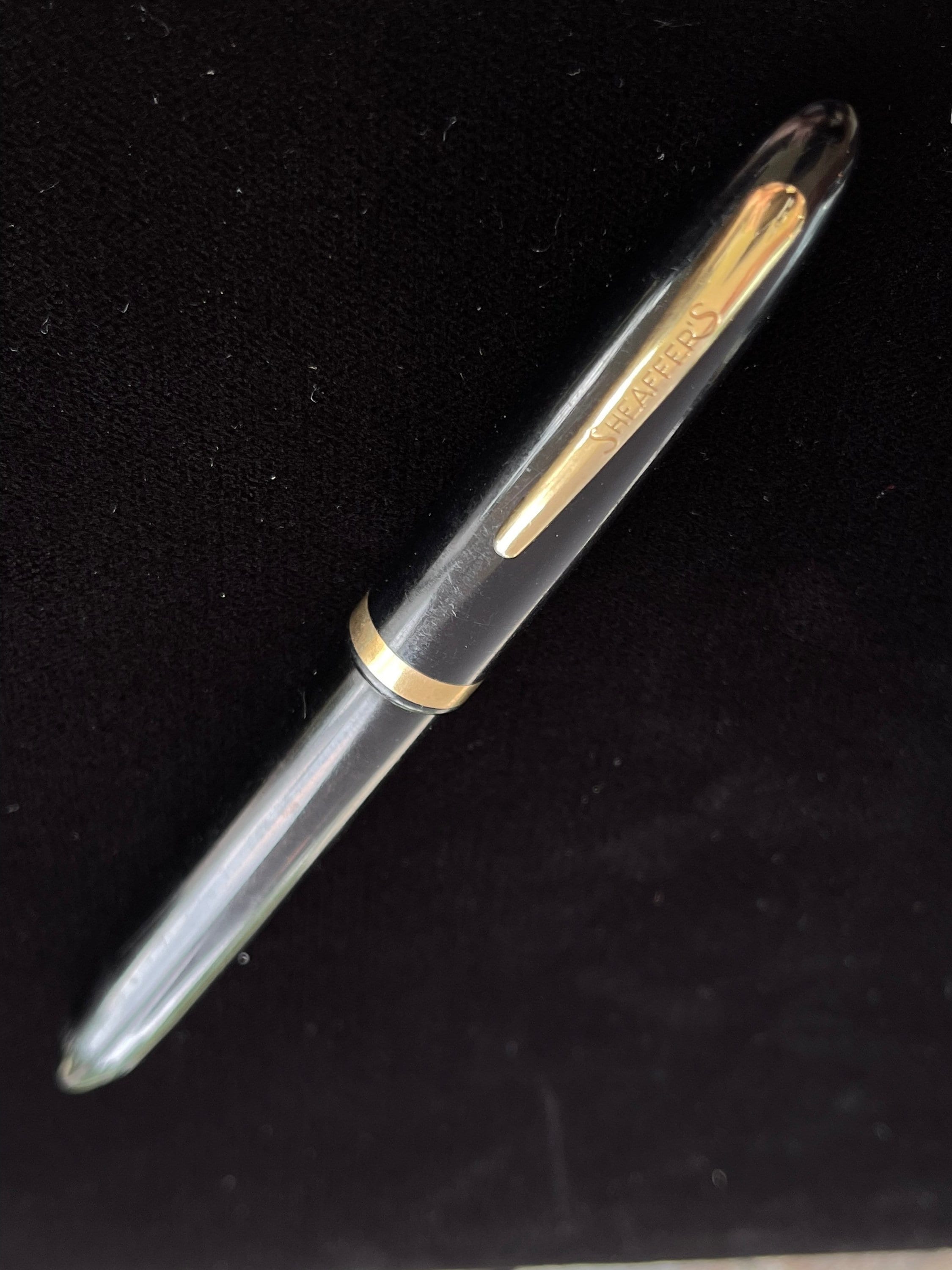 Vintage Sheaffer Fountain Pen With 14k Gold Nib and Retracting -  Sweden