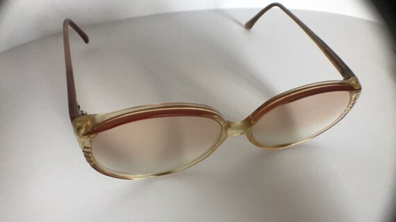 Vtg 1960’s Round Eyeglasses Design End Pieces Mod… - image 10
