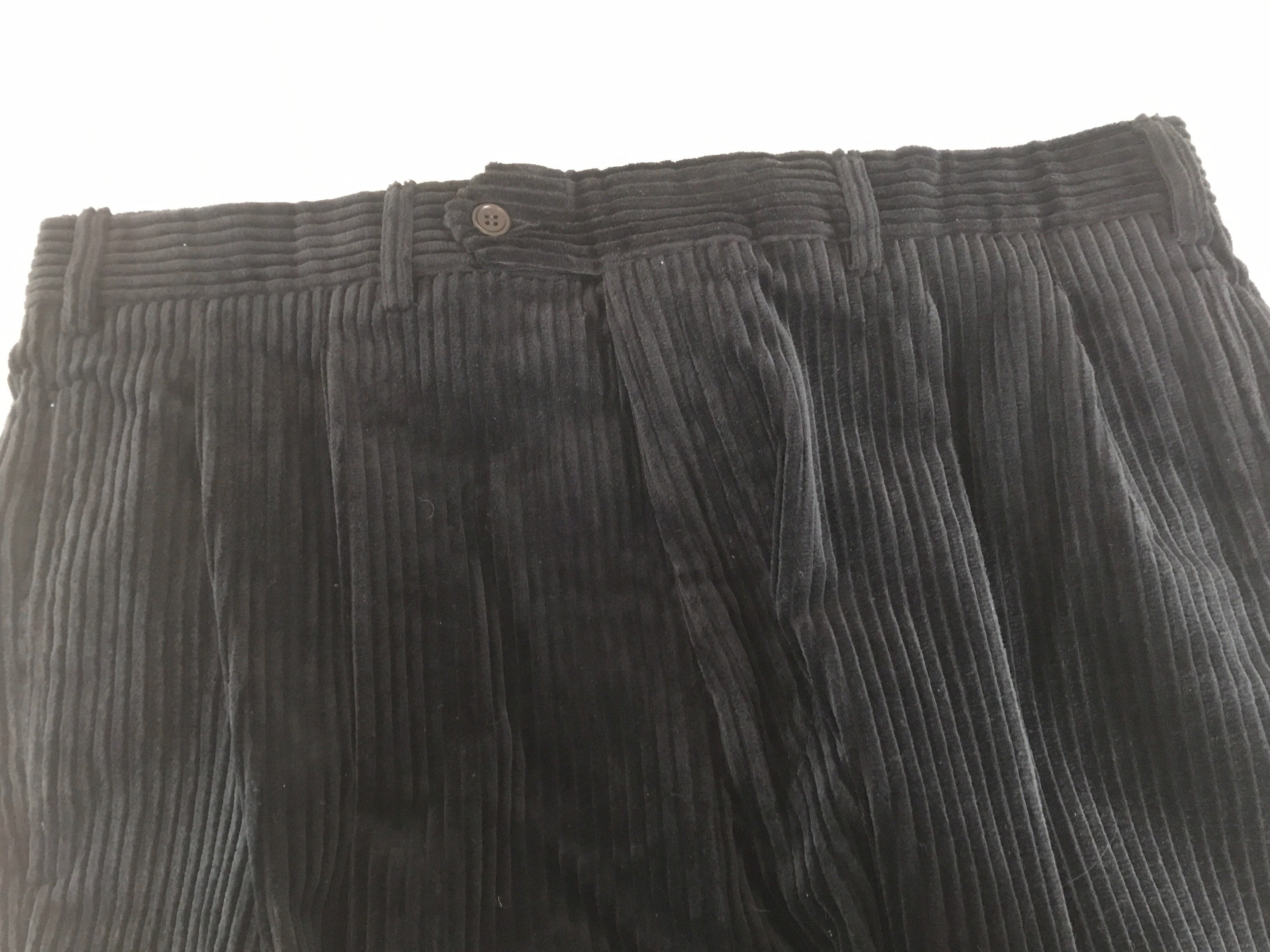 Vtg 1980's J. Peterman Men's Black Corduroy Pants Made | Etsy