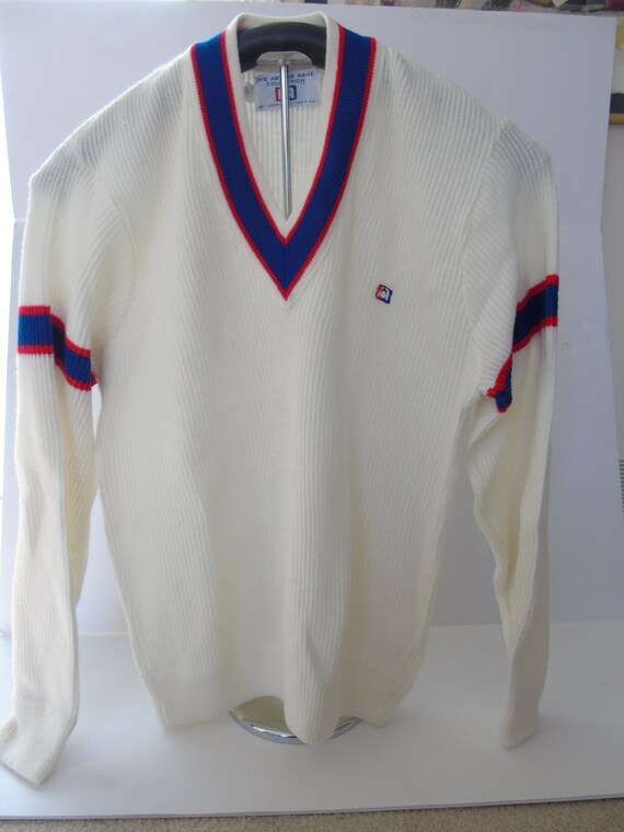 Vintage Men’s Designer Sweater Arthur Ashe Collect