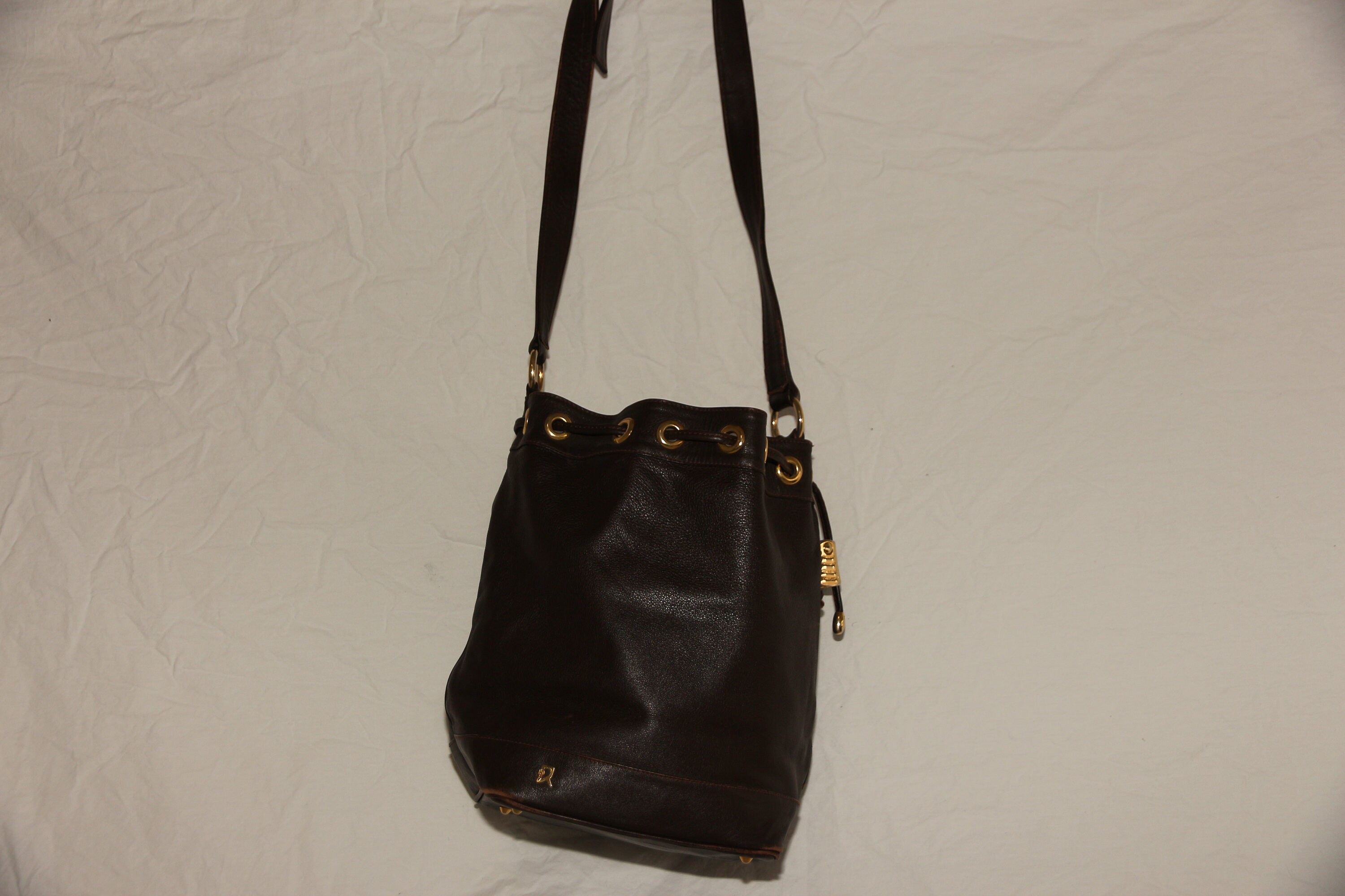 Vintage Mazzantia Brown Leather Crossbody Bag Shoulder Bag - Etsy