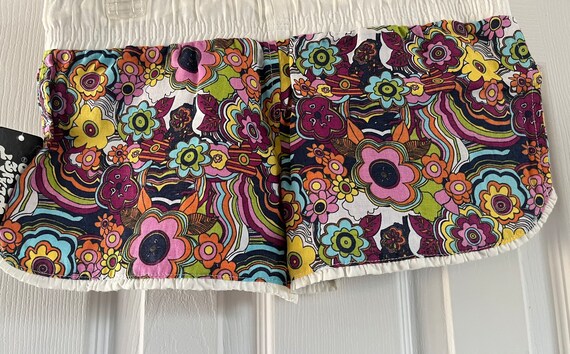 Vtg 1980's "Planet Gold" Shorts Women's Flower Po… - image 3