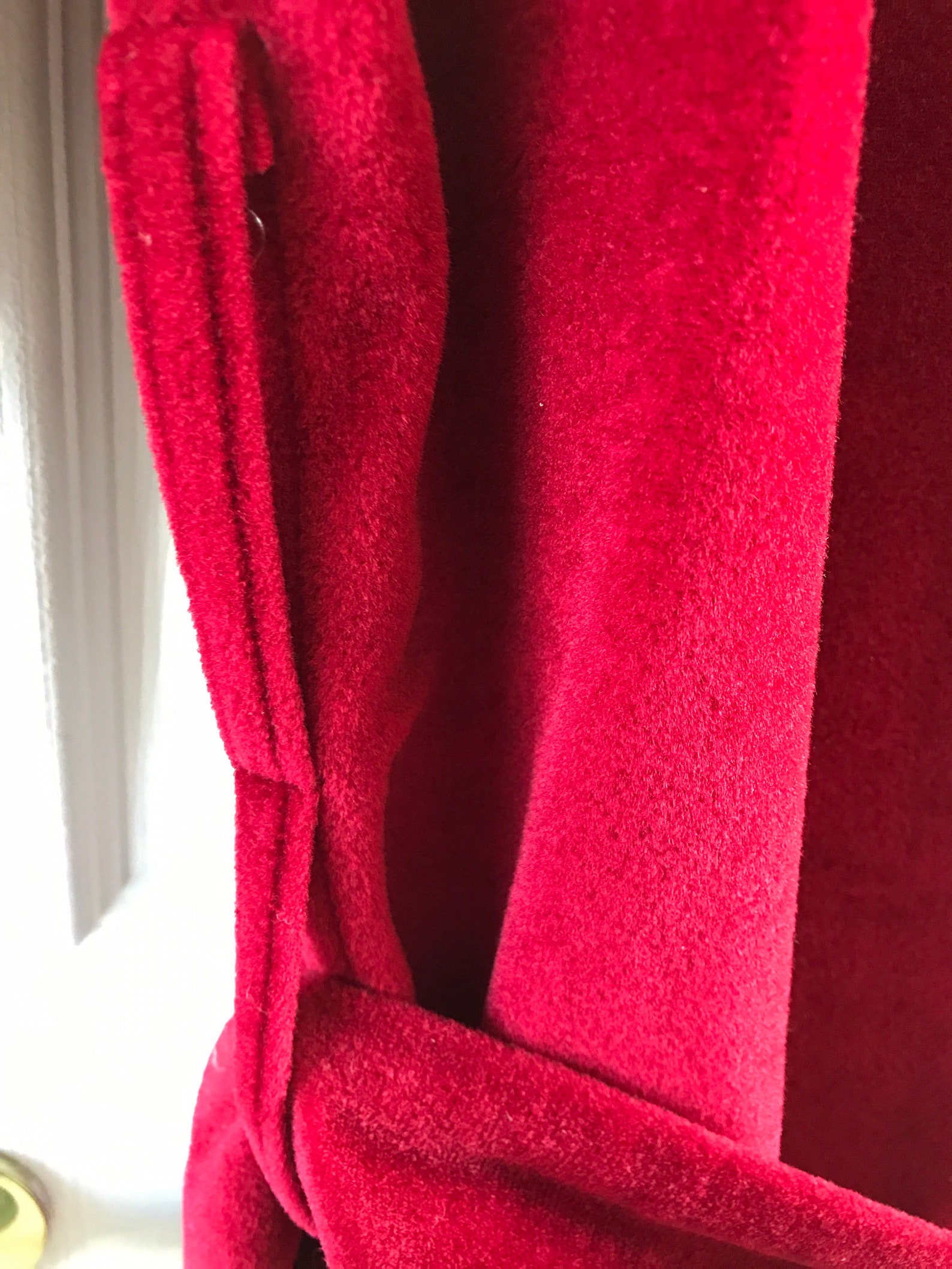 Vintage 1970's Men's Red Robe Saks Fifth Avenue Size Etsy