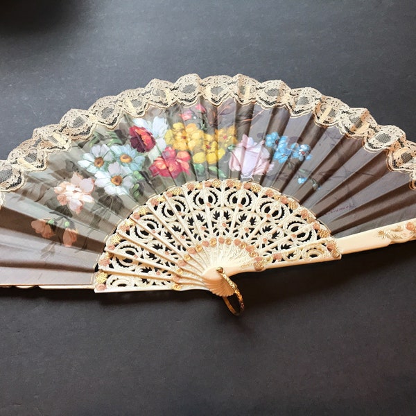 Spanish Hand Fan - Etsy