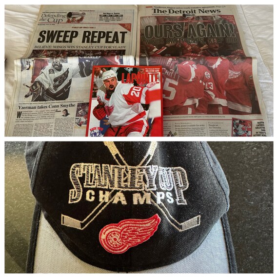 Vintage June 17, 1998 Detroit Red Wings Stanley C… - image 1