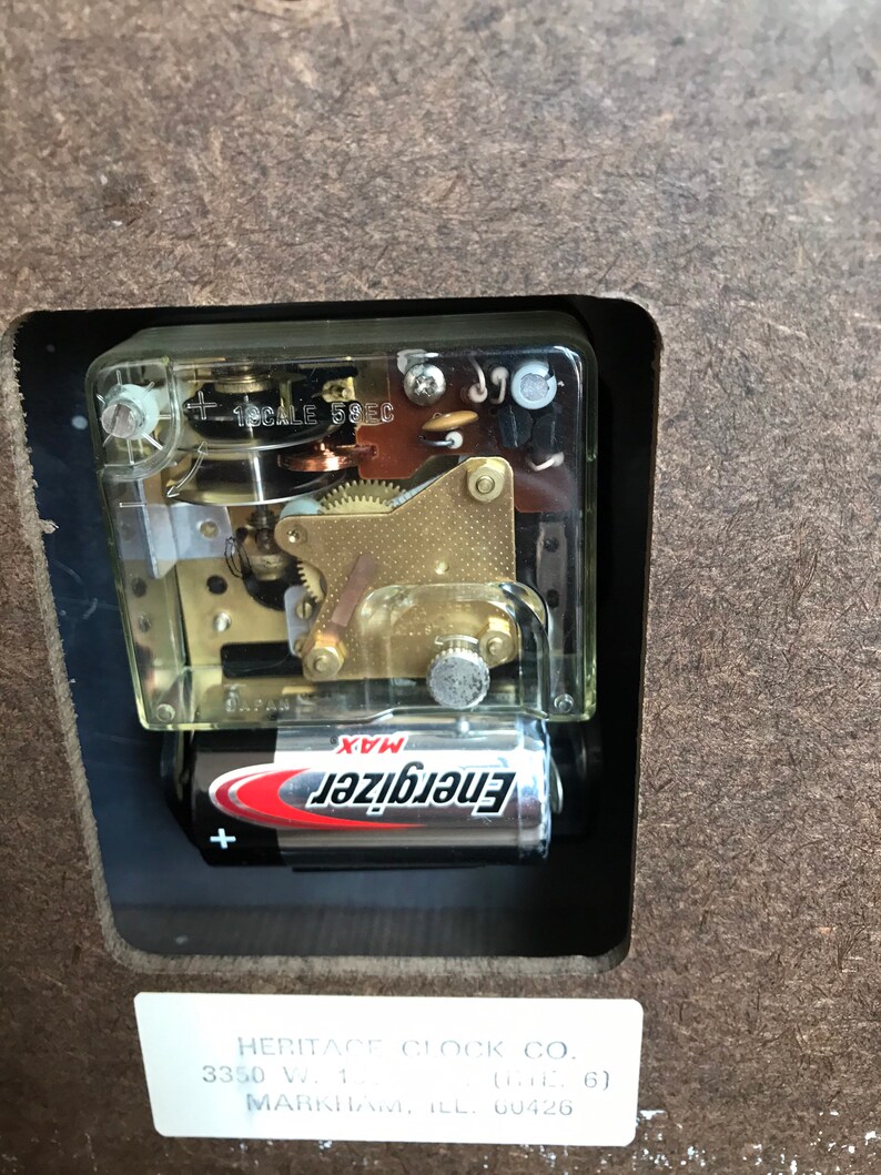 Vtg 1970 Heritage Clock Co. Baby Boy Diorama Scene Colonial Etsy