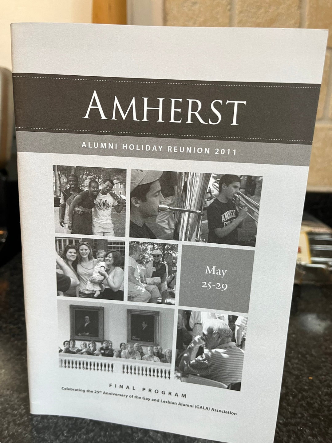 Vtg Amherst College Brochure Alumni Holiday Reunion Weekend 2011 May 25 ...