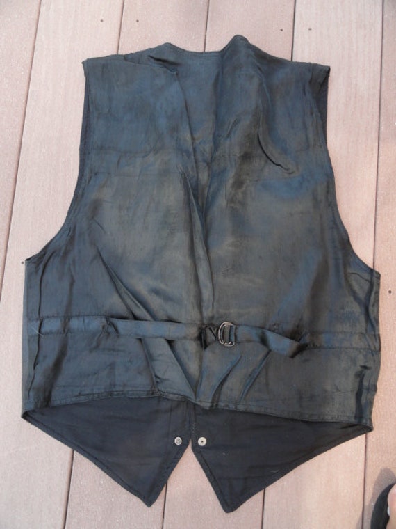 Men’s Vest Exclusive PARAGRAFF CLOTHING CO. Black… - image 6