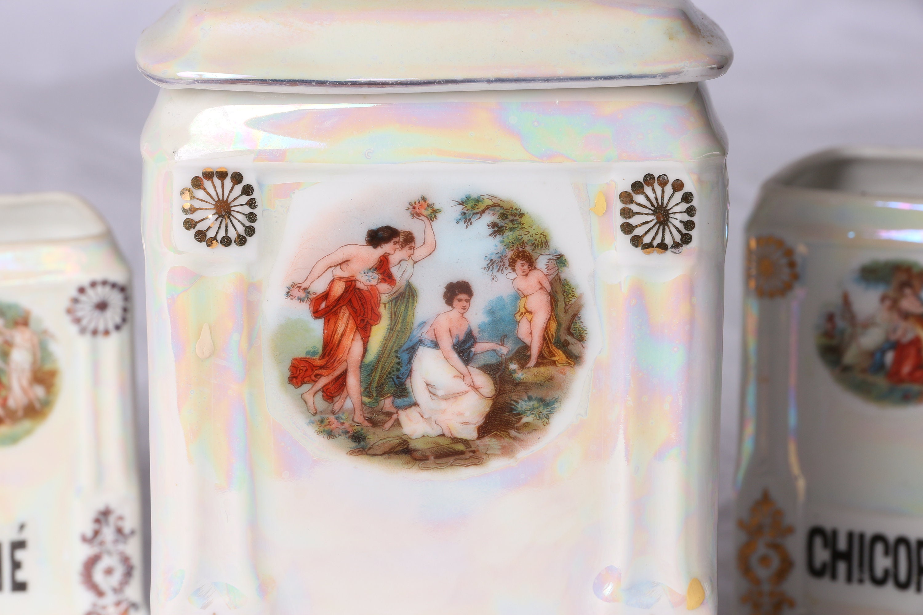 Have A Question About Old Dutch Victoria 3-Piece Antique Pewter Embossed Steel Canister Set? - Pg 2 - The Home Depot
