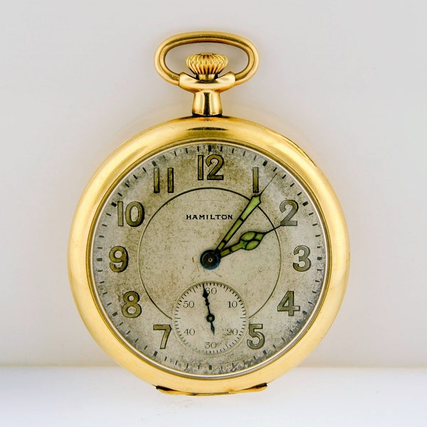 Hamilton Pocket Watch Etsy