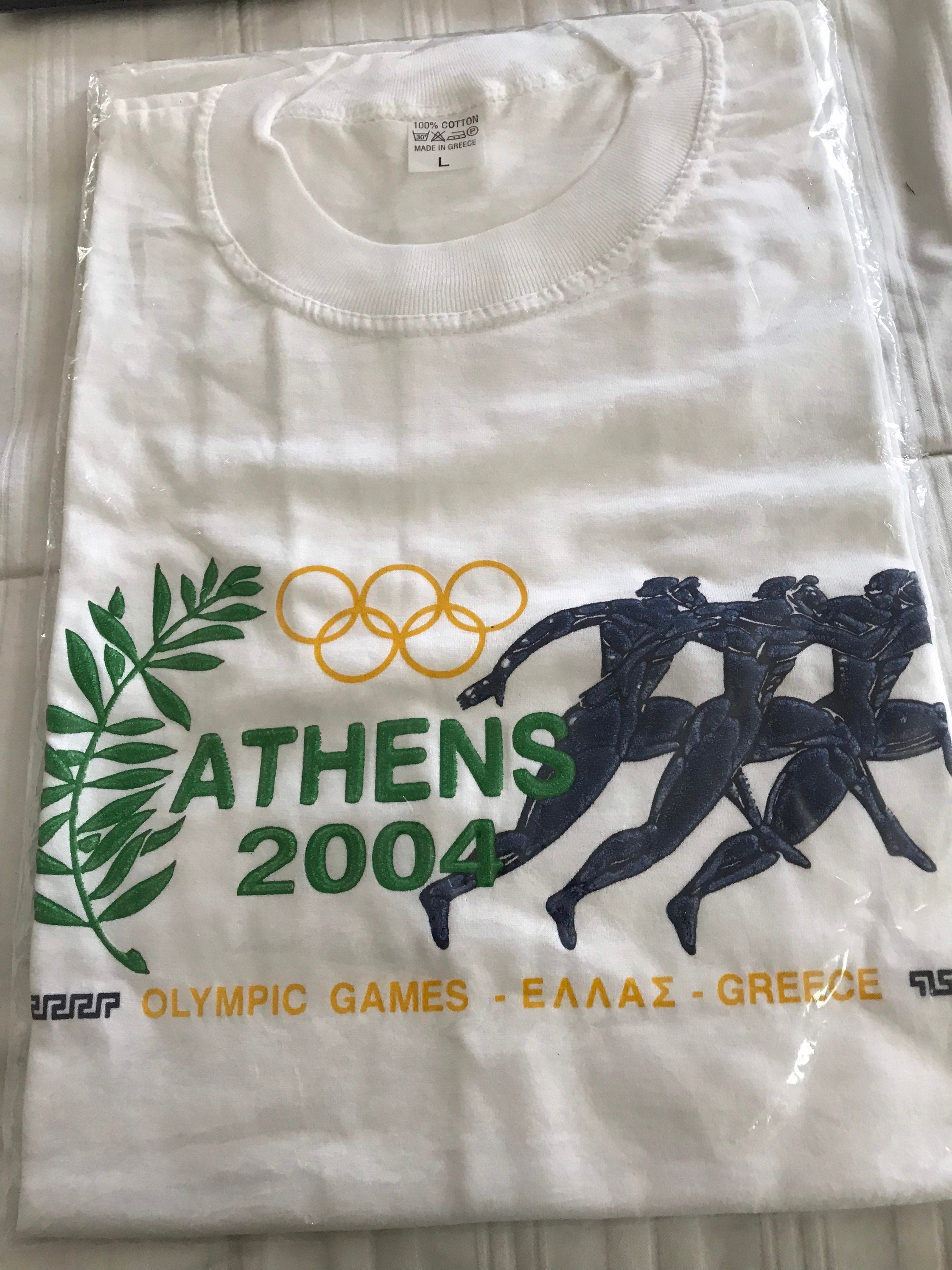 2004 Athenae Olympics プリントTシャツ