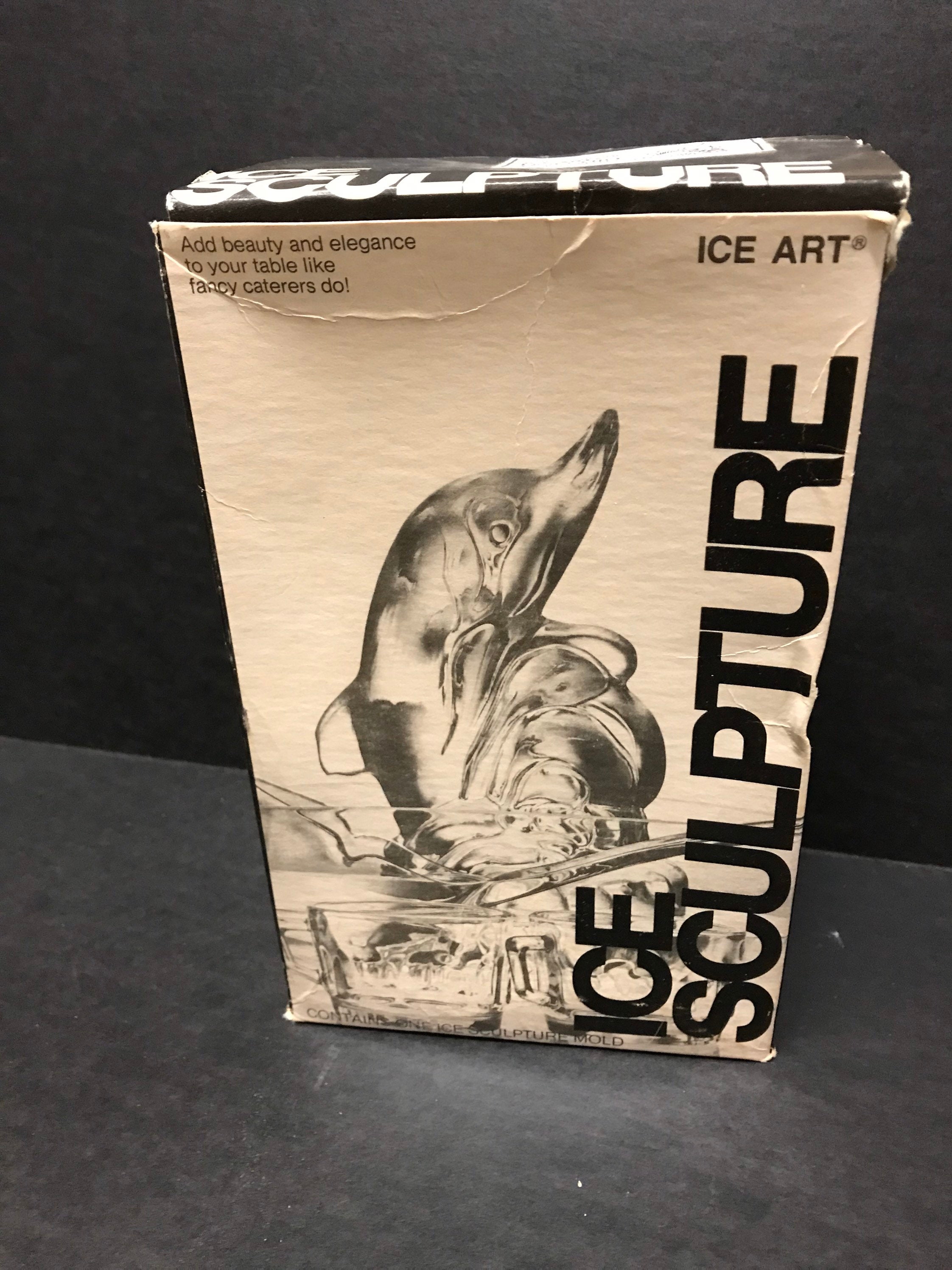 Ice Art Ice Sculpture Vintage Dolphin Ice Mold CBL Specialties