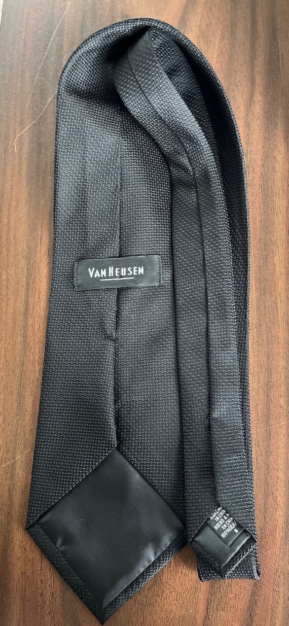 Vintage Men’s Van Heusen Tie Handmade All 100% Si… - image 3