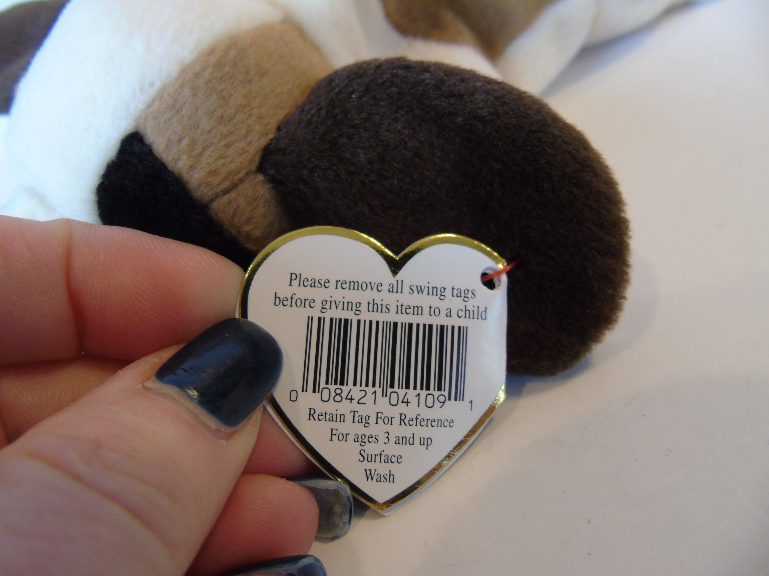 Ty Beanie Babies Bernie The Dog New With Tag 10-3-96 Style | Etsy