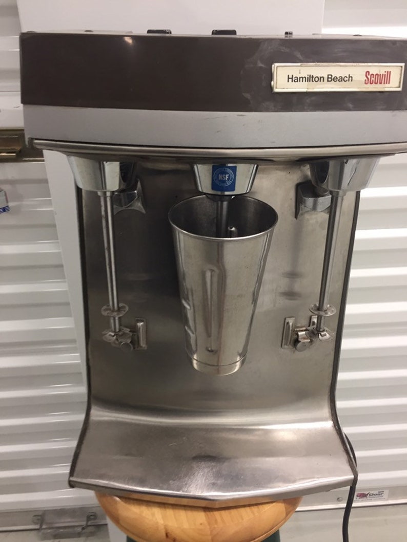 Hamilton Beach Scovill Model 9411 Drink Mixer 3 Malted Milk Etsy