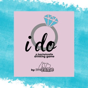 I DO | Bachelorette Game, Bachelorette Party Board Game, Girls Night, Bachelorette Games, Bachelorette Trip, Bach Party (digital download)