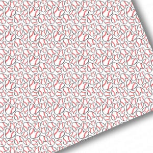 Faux Leather-Printed Faux Leather Sheet-Faux Leather-Baseball Stitches Faux Leather-Sports Faux Leather-Baseball Bow-Baseball Hearts