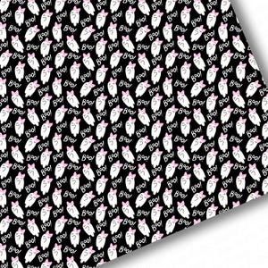 Faux Leather-Printed Faux Leather Sheet-Halloween Faux Leather-Premium Faux Leather Sheets-Halloween Faux Leather-Custom Print Faux Leather