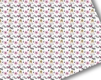 Faux Leather-Printed Faux Leather Sheet-Vegan Faux Leather-TS Faux Leather-Premium Faux Leather Sheets