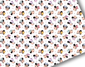 Faux Leather-Printed Faux Leather Sheet-Vegan Faux Leather-Cute Bow Faux Leather-Premium Faux Leather Sheets-Magical Faux Leather