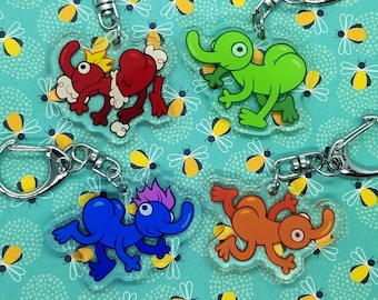 Homestuck - Smuppets 1.5 inch double sided acrylic charms