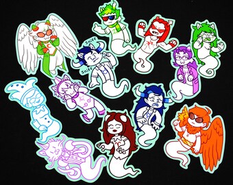 homestuck gloss vinyl stickers