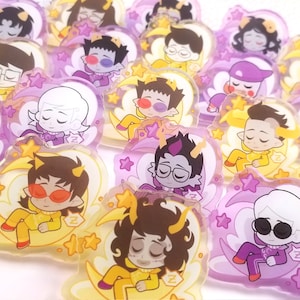 Homestuck - 1.5 inch acrylic dreamers pins