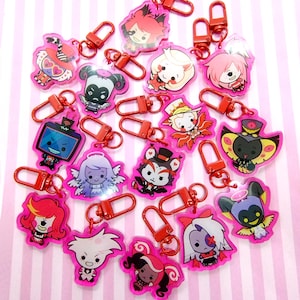 Hazbin Hotel - 1.5 inch double sided charms