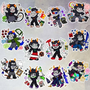 Homestuck - Beta Trolle 5,5 cm doppelseitiger Anhänger