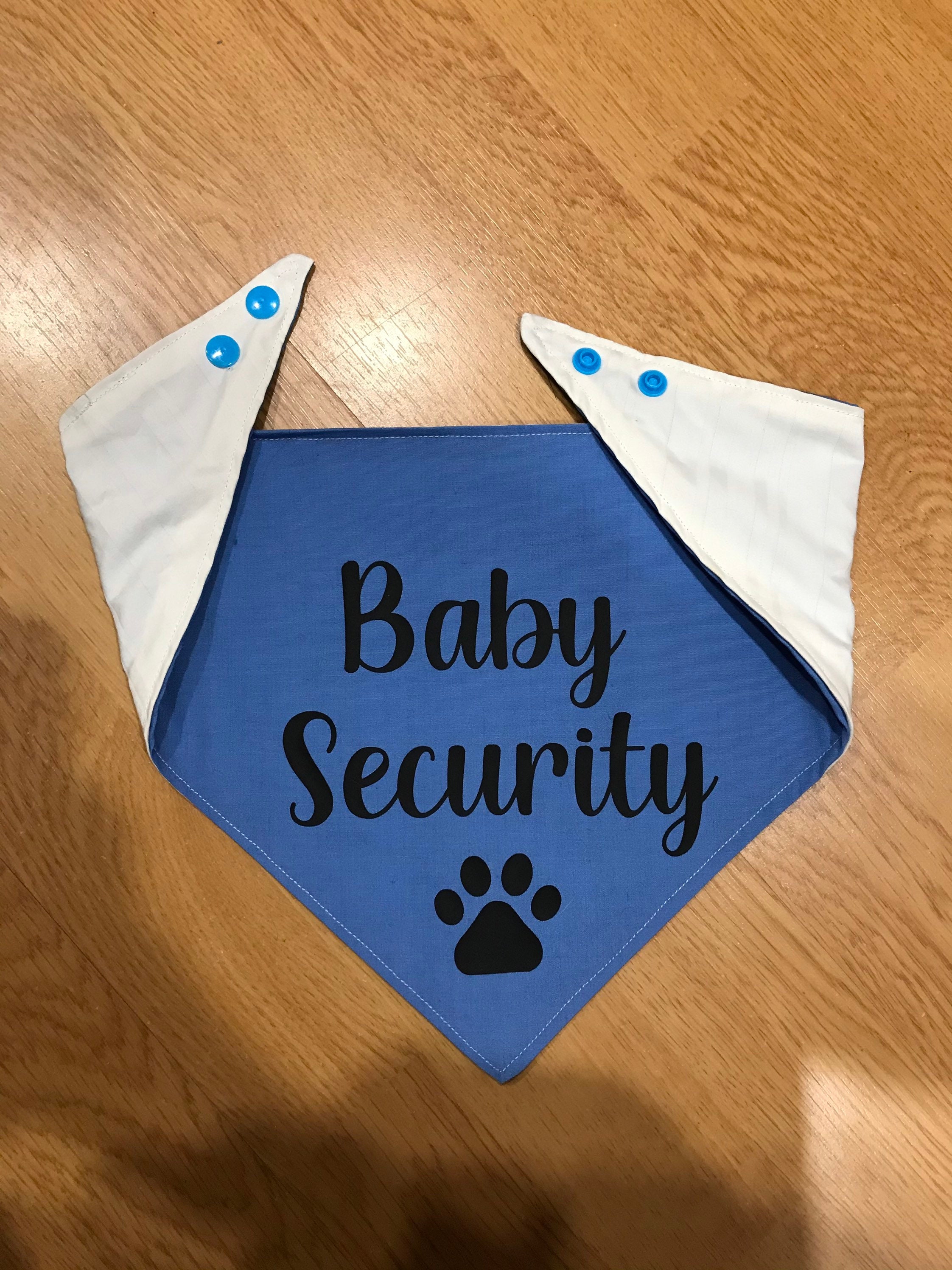 Baby Security / Dog Bandana / Pregnancy Announcement Etsy