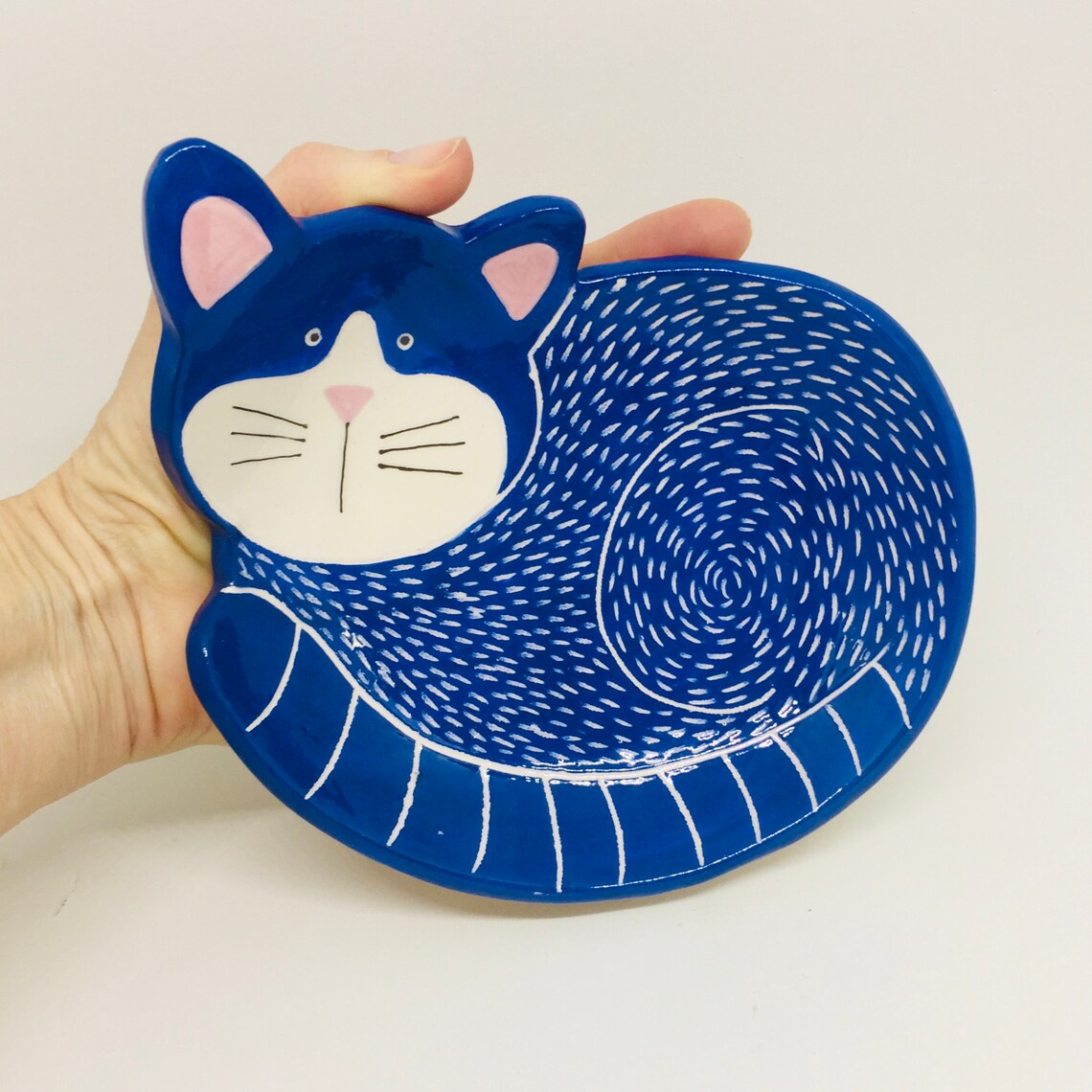 Handmade Ceramic Cat Shaped Bowl Ceramics and Pottery Hand Etsy